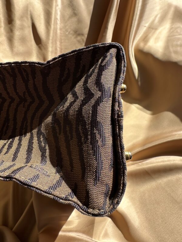 IMG_8475 Fendi Zebra Print Vintage Tote Bag (1996)