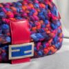 Fendi Multicolor Wool Crochet Baguette (1999)