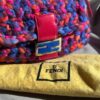 Fendi Multicolor Wool Crochet Baguette (1999)