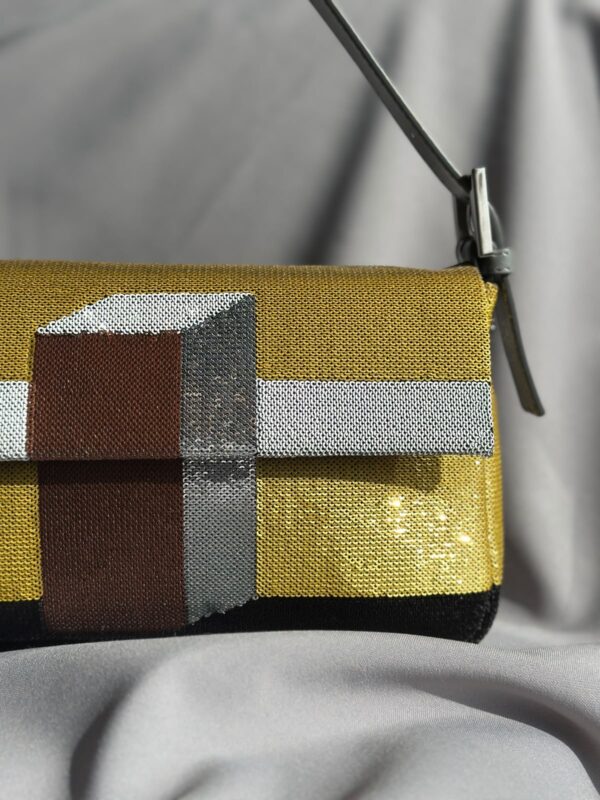 Fendi Geometric Sequined Baguette (2013)