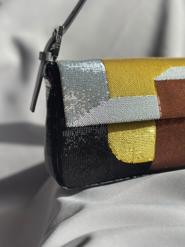 Fendi Geometric Sequined Baguette (2013)