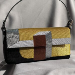 Fendi Geometric Sequined Baguette (2013)
