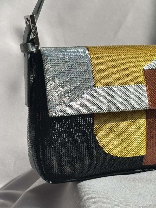 Fendi Geometric Sequined Baguette (2013)