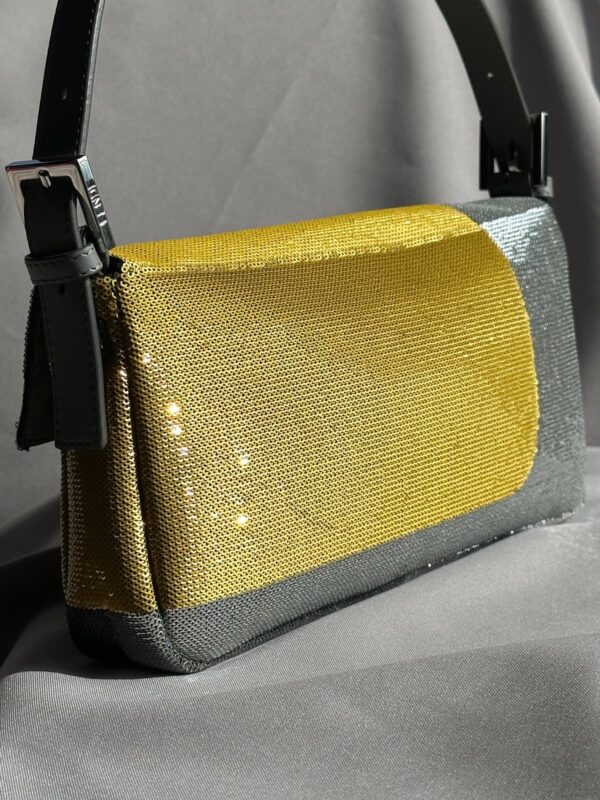 Fendi Geometric Sequined Baguette (2013)