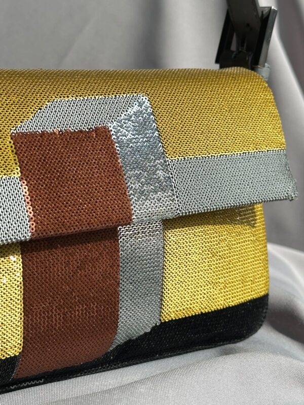 Fendi Geometric Sequined Baguette (2013)