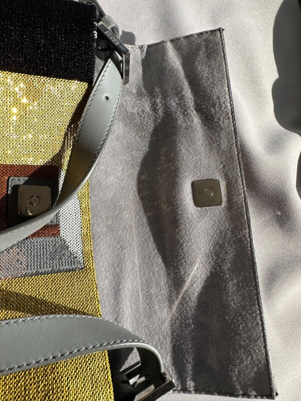 Fendi Geometric Sequined Baguette (2013)
