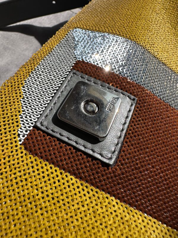 Fendi Geometric Sequined Baguette (2013)
