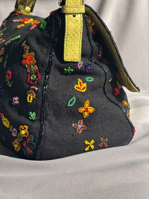 Fendi Floral Beaded Mamma Baguette (2000)