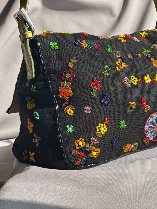 Fendi Floral Beaded Mamma Baguette (2000)