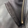 Fendi Black Leather Flap Baguette (2023)