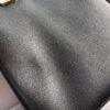 Fendi Black Leather Flap Baguette (2023)