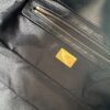 Fendi Black Leather Flap Baguette (2023)