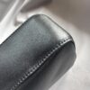 Fendi Black Leather Flap Baguette (2023)