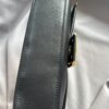 Fendi Black Leather Flap Baguette (2023)